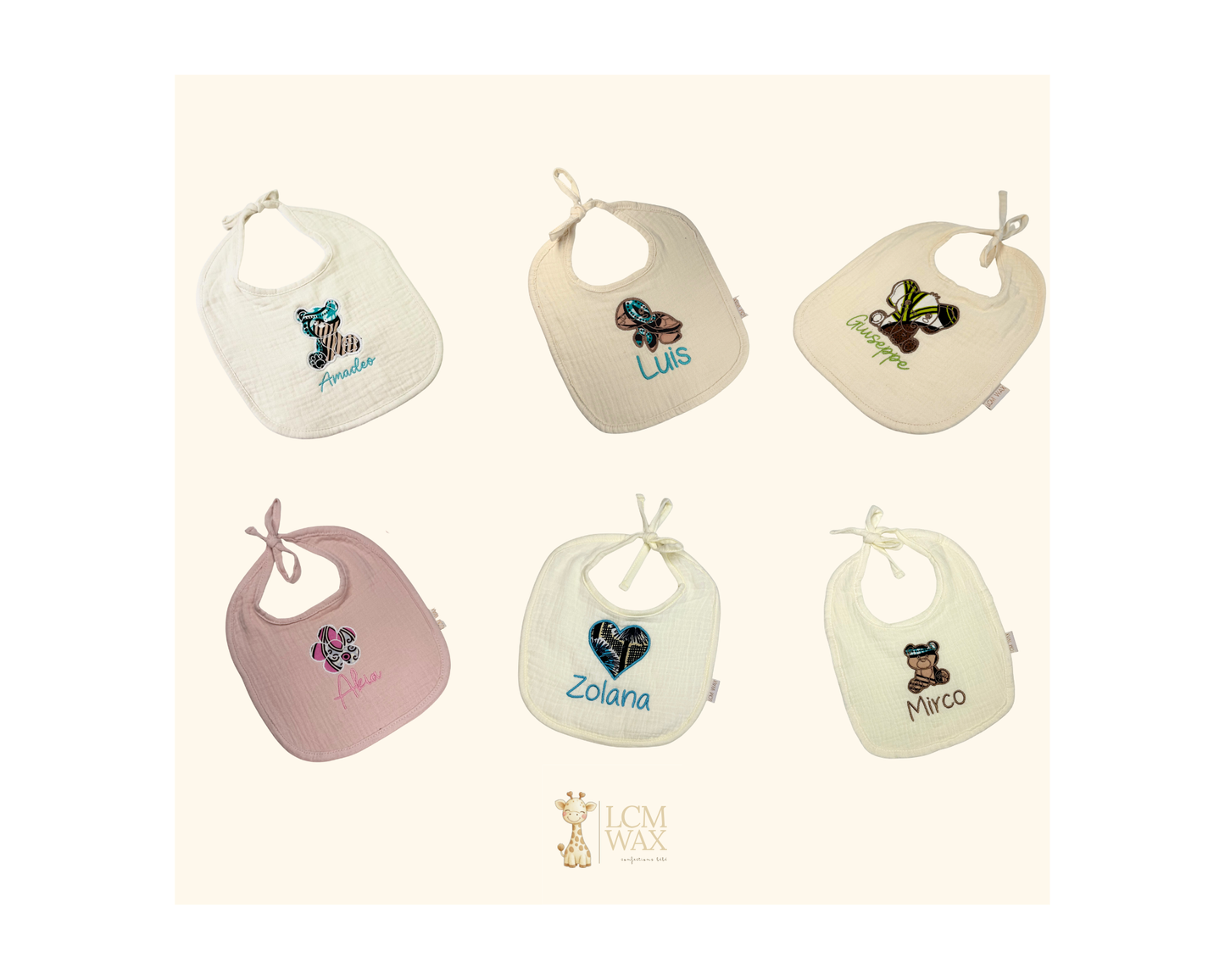 Bavoir personnalisé